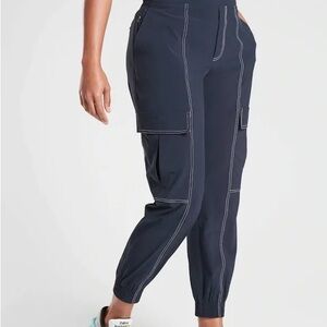 Athleta Chelsea Utility Jogger Navy Blue Size 4
